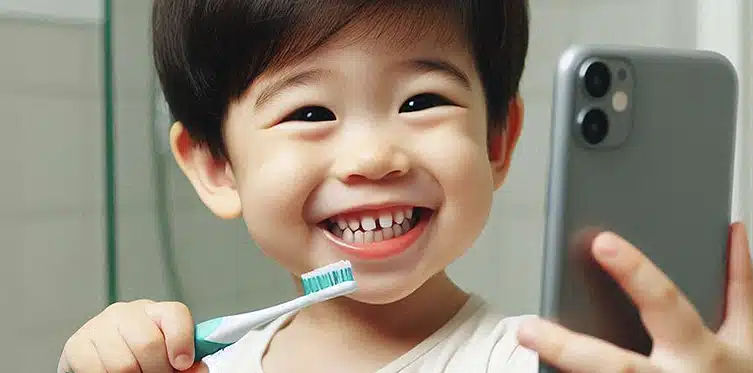Child with Cell phone